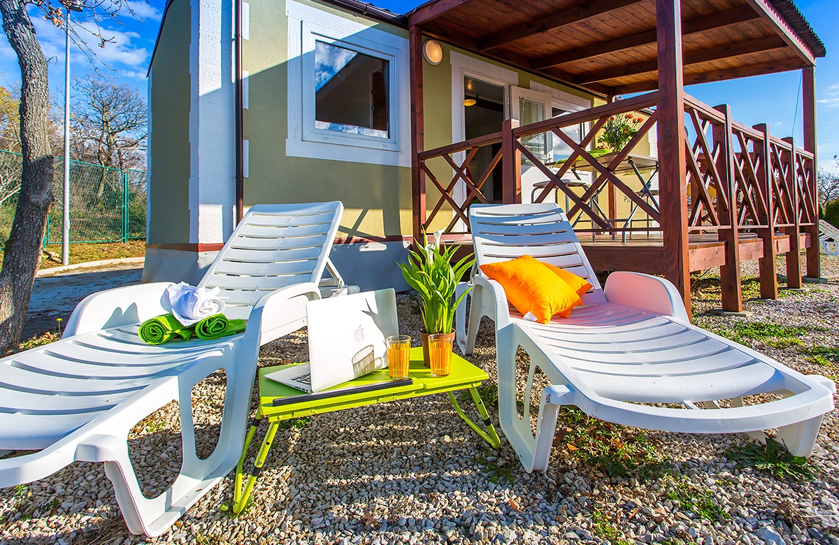 Apartments Porec Premium Mobile Home Orange (A4+2)